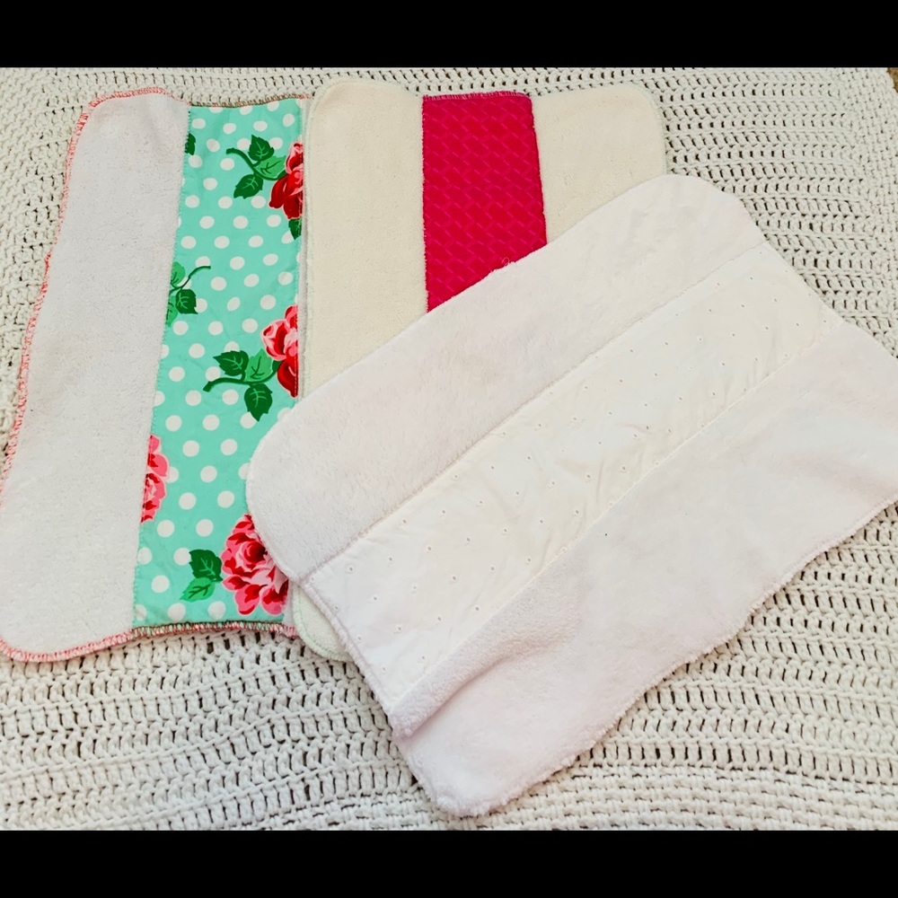 Caden Lane burp cloths